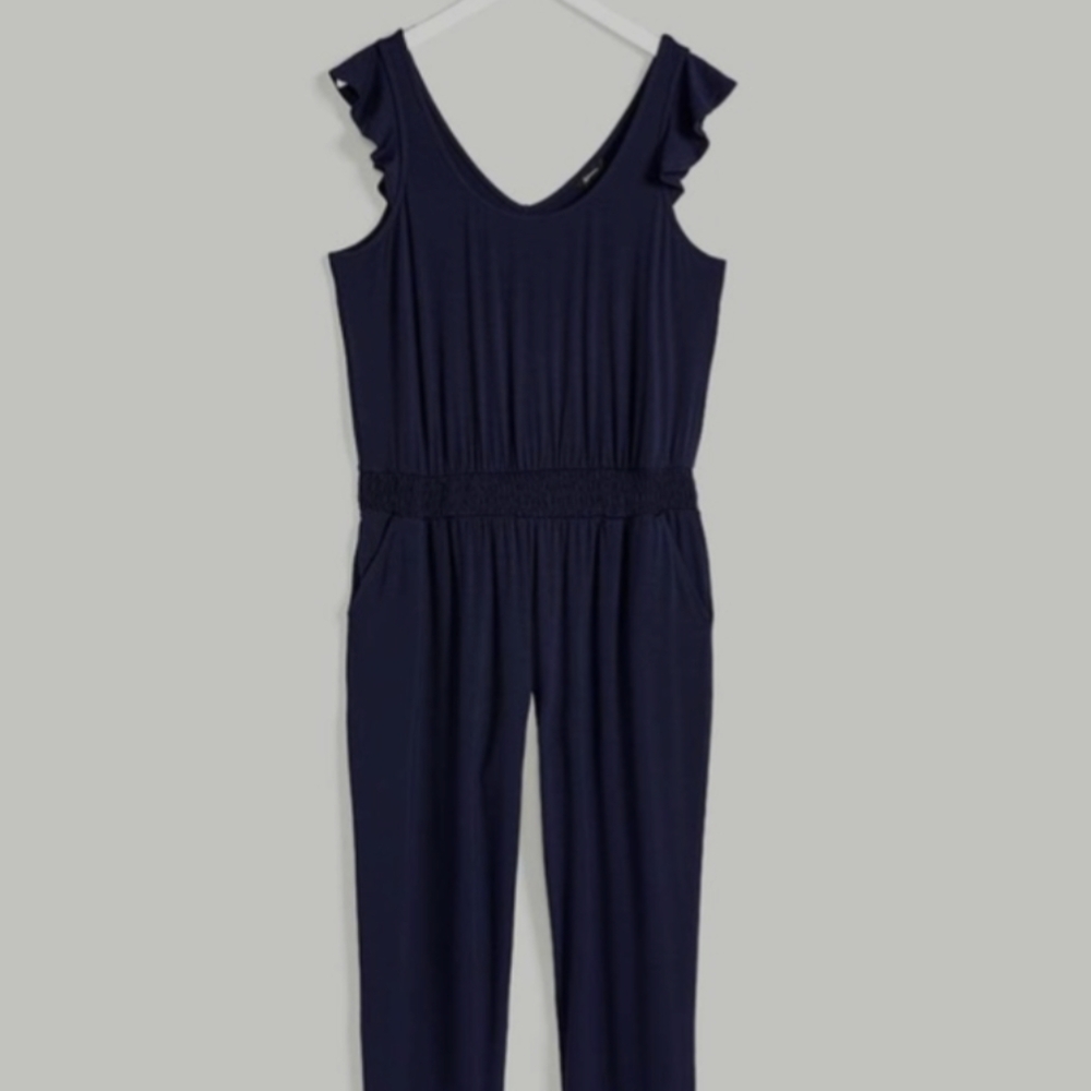 Flutter Sleeve Jumpsuit